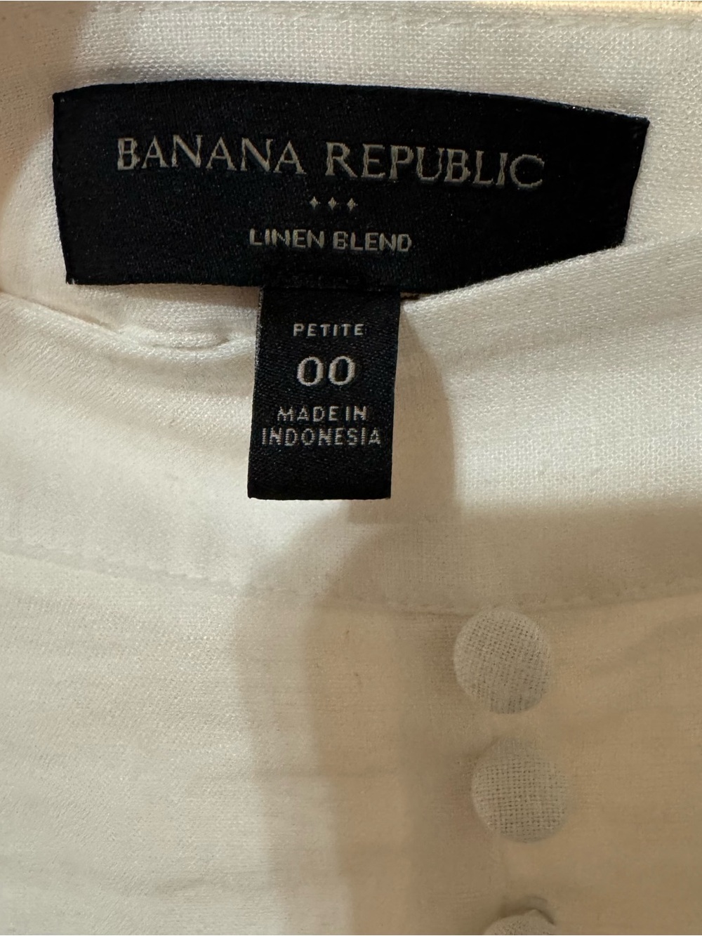 Banana Republic A-line Linen-Blend Midi Skirt - Picture 3 of 4